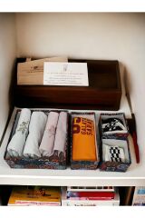 4lü Çekmece Düzenleyici Organizer - Motifli