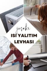4lü 10mm Kalorifer Radyatör Arkalığı Petek Arkası Isı Yalıtım Izolasyon Yansıtıcı Levha Plaka
